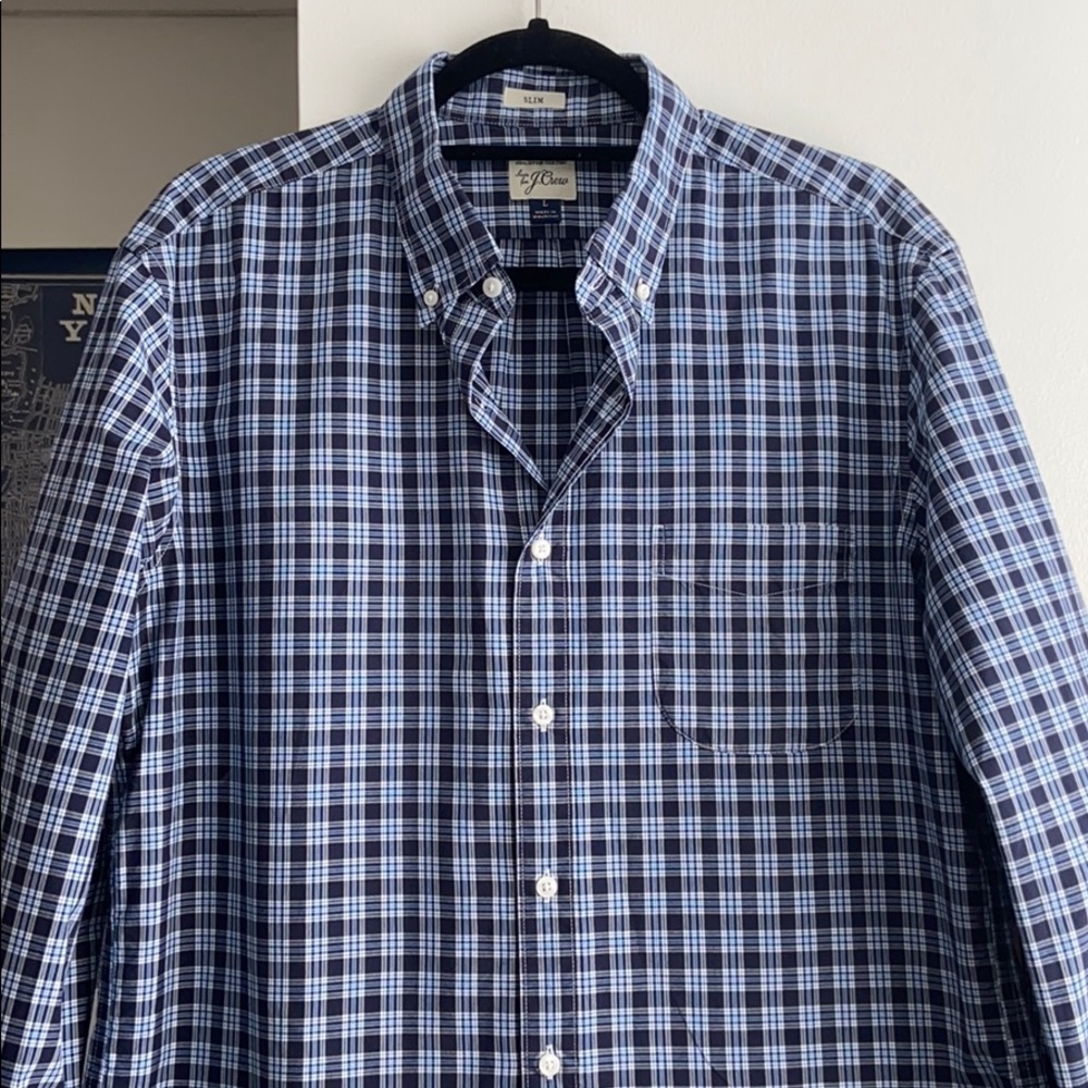 J.Crew Men’s Secret wash shirt